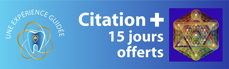 Offre 1 - Citation + - 15 jours offerts